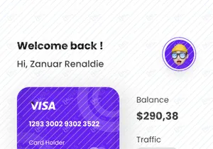 Paypal Wallet App UI Kits