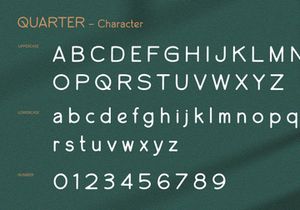 Quarter - Sans Serif