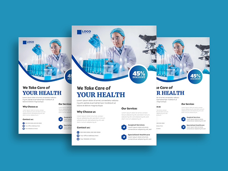 Modern Healthcare Flyer Template Ver-1