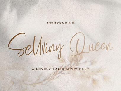 Sellviny Queen - Handwritten Font