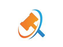 Hammer logo  vector illustration design