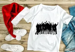 A group of people jumping in the air with their arms raised in celebration together