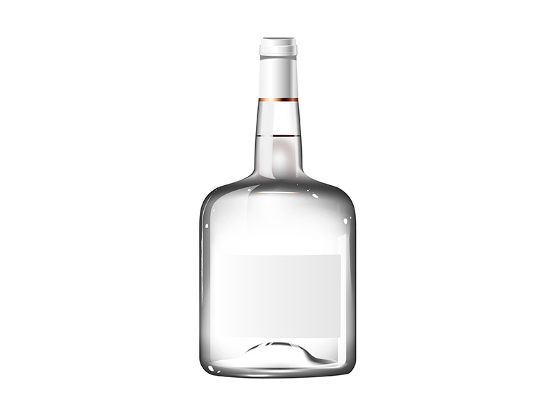 Premium tequila realistic product vector design