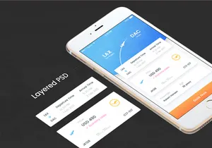 EasyFlight booking app [PSD]