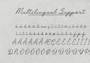 Nestaly | Monoline Script Handwritten