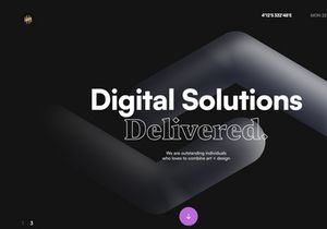 20 Dark Hero Sections with 3D Elements 🎨🌑
