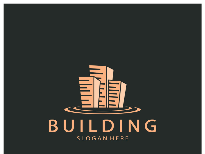 Building logo vector illustration design,Real Estate logo template, Logo symbol icon