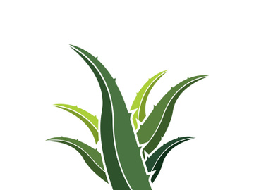 Aloe Vera logo icon design symbol beauty skin care preview picture