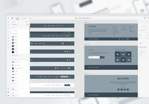 Bluprin – Free Wireframe Kit For Web