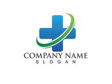 Cross Medical Logo template vector illustration