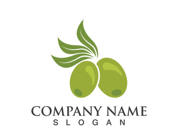 Extra virgin olive oil logo icon design vector illustration preview picture