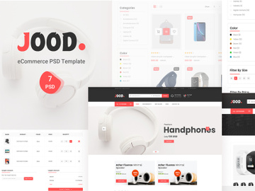 Jood - E-commerce Psd Template preview picture