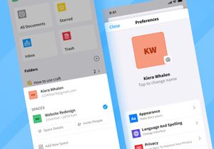 Document editor and collaboration ( Inviting people )