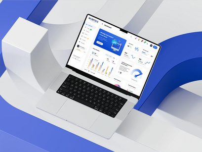 🚀 Worktide SaaS Admin Dashboard – Light & Dark Mode UI!