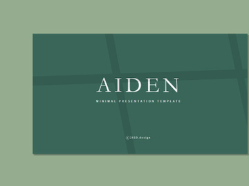 Aiden - Powerpoint Template preview picture