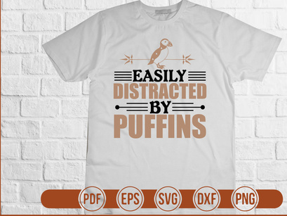 Easily Distracted by Puffins