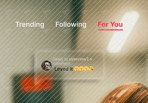 Tiktok App UI Kit in glass morphism style (7 screens)
