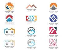 Home house building logo vector
