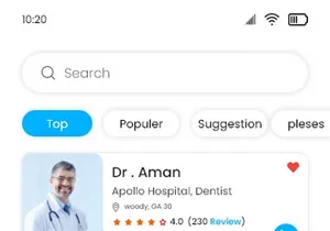 Doctor Finder Mobile Apps