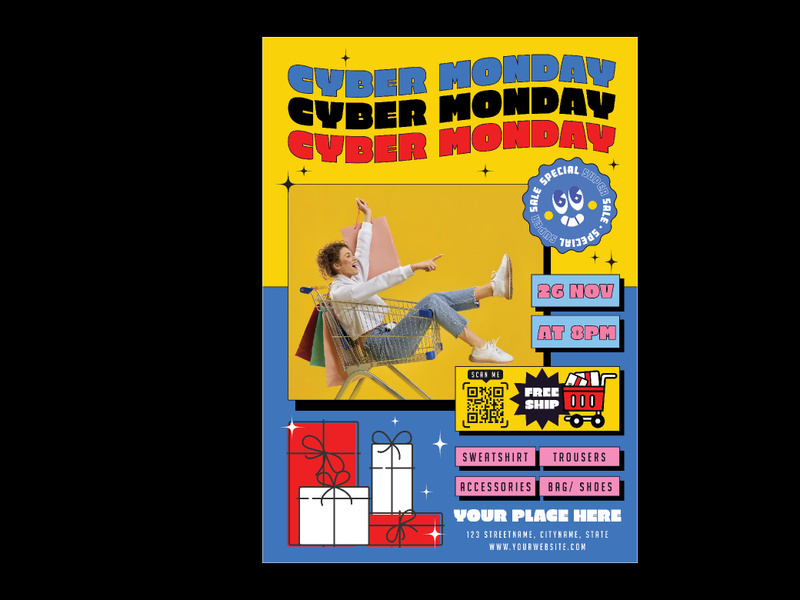 Cyber Monday Flyer