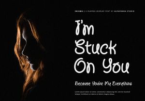 Enigma - Display Font