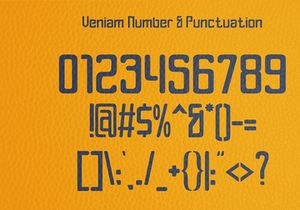 VENIAM - ROUNDED MODERN SANS SERIF