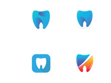 Dental abstract logo. Dental Health, dental care and dental clinic. Logo for health, dentist and clinic.