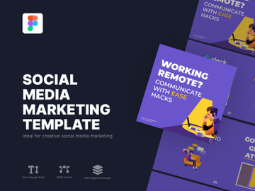 Social Media Instagram Marketing Template - Inflencer Marketing preview picture