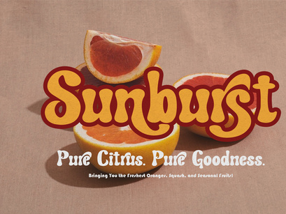 Sustacy | Retro Bold Typeface