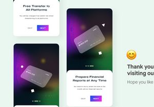 Ewallet Online Onboarding App UI Kit