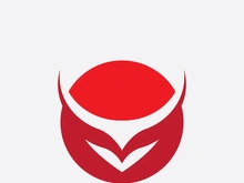 Taurus Logo Template  Red Bull Taurus Logo Template vector icon illustration