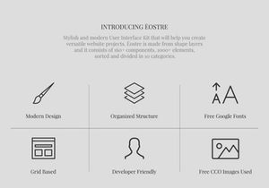 Eostrore UI Kit v1.0(by Uilarax) | Stylish UI Kit for versatile website projects