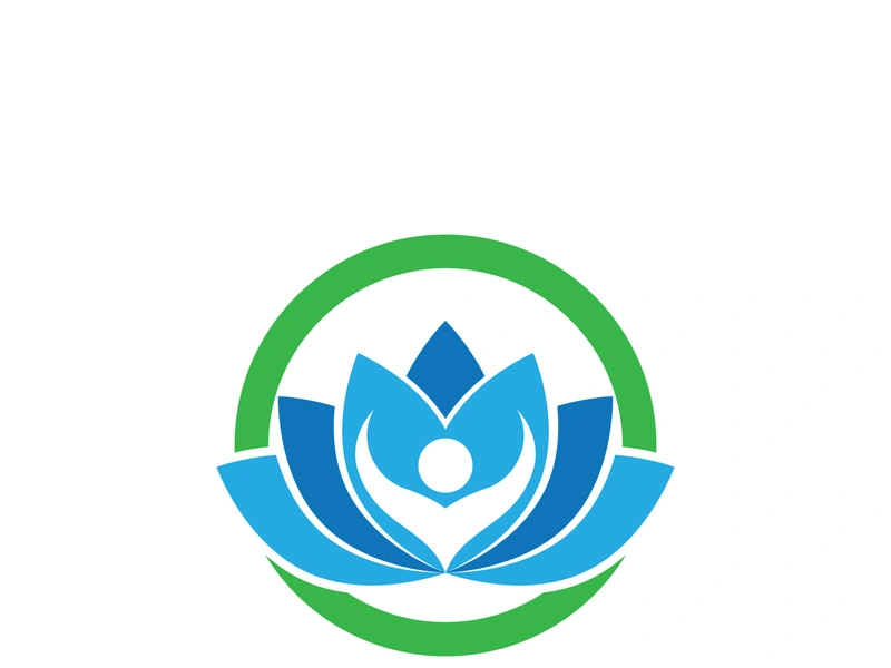 lotus flowers design logo Template icon