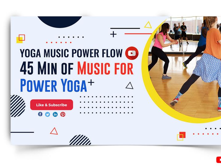Yoga Youtube Thumbnails