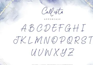 Callista - Signature Font