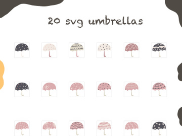 20 svg black pink umbrellas illustration images icons drawing images pictures preview picture