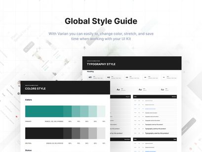 Plant Shop UI Kit Mobile