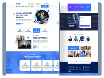 Besix – Business Template Design preview picture