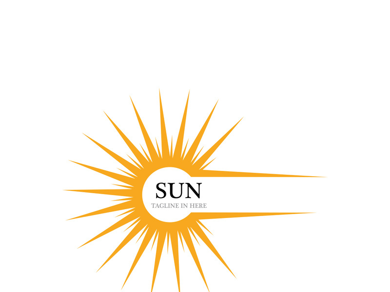 Sun Vector illustration Icon