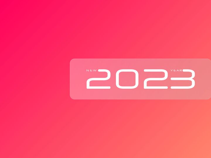 2023 New Year Wallpaper Template Design