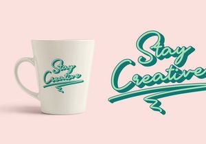 Geofanny | Monoline Layered Script Font