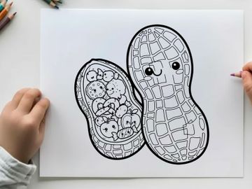 Cute bacteria microbes cartoon vector illustration flat design preview picture