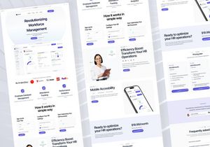 Solve HR - HR Landing Page Template