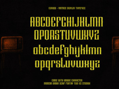 Esmosi - Vintage Display Typeface