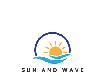 Creative and unique sun logo design. preview picture