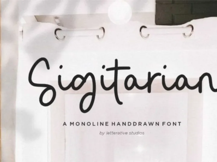 Sigitarian Font