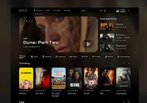 MovieHubber v1.0 - Premium Movie Script (Dark UI + Telegram Bot + SEO Ready)