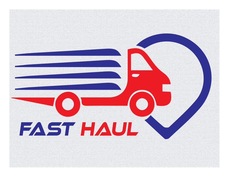 Modern Trucking Company Logo in adobe illustrator