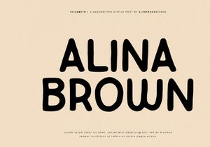 Elizabeth - Handwritten Font