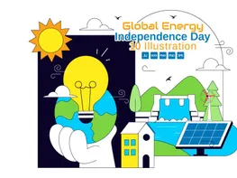 10 Global Energy Independence Day Illustration preview picture